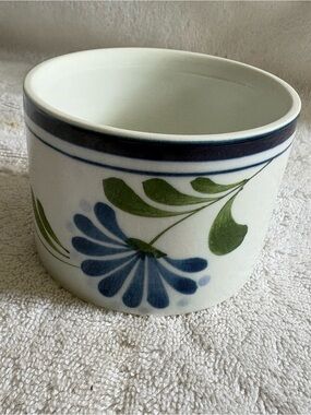 Dansk “Sage Song” Pattern Vintage Sugar Bowl No Lid